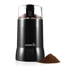 Electric Coffee Grinder, Seeds, Nuts, Spices 200 W - SS Blades - Black