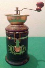 Birchleaf london pottery coffee grinder in green