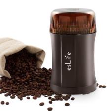 esLife 200W Coffee Grinder Portable Electric Nut Spice with 304 Stainless...