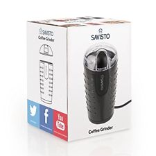 Savisto Electric Coffee Grinder, [Powerful 150 Watt] Coffee Bean, Nut and Spice