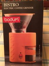 Bodum Bistro Electric Coffee Grinder Black. NO RESERVE.