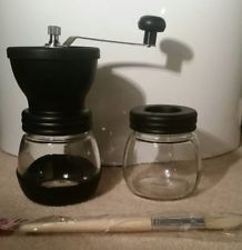 Cooko Manual Coffee Grinder Adjustable hand crank grinder NEW IN BOX