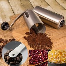 Manual Coffee Grinder Brushed Stainless Steel Personal Fits In Aeropress