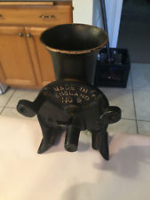 Vintage England SPONG & Co NO. 2 Cast Iron Crank Coffee Mill Grinder Wall Table