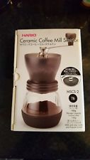 Hario Skerton Coffee Mill Hand Slim Grinder, Ceramic Burrs - Skerton
