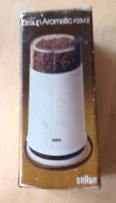 Vintage Braun KSM2 KSM 2 Aromatic Coffee Grinder New In Opened Box Never Used