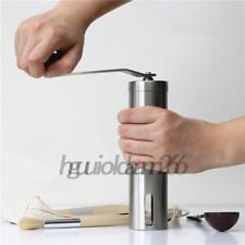 Ceramic Burr Mini Hand Coffee Grinder Kitchen Manual Bean Mills Stainless Steel