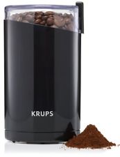 Krups F203 Twin Blade Coffee Mill Spice & Herb Grinder Black