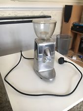 Ascaso i-Mini coffee grinder, polished aluminium, with box
