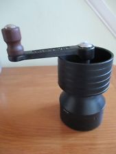 Vintage cast iron Spong Moulin a caf coffee grinder