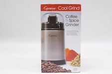 NEW Capresso 505.05 Cool Grind Coffee & Spice Grinder - Stainless