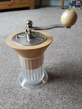 Bodum coffee grinder. Wood/metal/plastic. Manual. Hardly used.