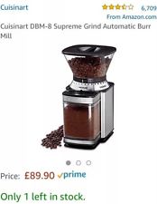 New Cuisinart coffee grinder