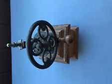 Vintage/ Antique Coffee Bean Grinder Mill Windmill Hand Crank Manual