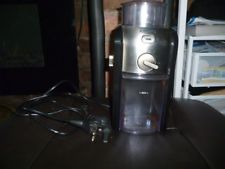 krups coffee grinder GVX2, black and silver, good condition