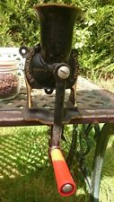 Vintage Spong No.2 Cast Iron Coffee Grinder/Mill Wall or Table Mount