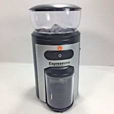 Espressione Professional Conical Burr Coffee Grinder Black Light Use Model 5198