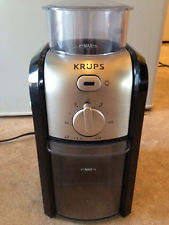krups coffee grinder GVX2 Black/Silver