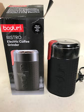 Bodum Bistro Electric Blade Coffee Grinder, Black