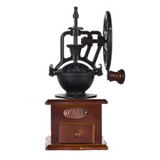 Manual Coffee Grinder Antique Cast Iron Hand Crank Coffee Mill With Grind Set FP