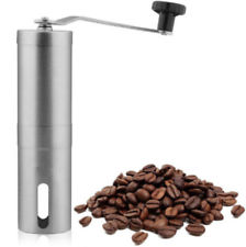 Burr Grinder Coffee Mill Crank Coffee HOT Manual Hand Stainless Ceramic Portable