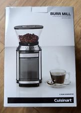 Cuisinart Professional Coffee Grinder Burr Mill Boxed with Instructions