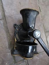 Vintage Spong No1 coffee grinder with tray wall mounted
