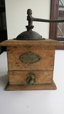 Peugeot Antique Manual Coffee Grinder - French 1930s