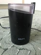 Krups Electric Coffee Beans Grinder Grind Nut Spice Stainless Steel Blade