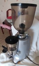 ROSSI MAC64 comercial coffee grinder with dispenser.