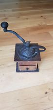 Old Coffee Grinder - cast iron and wood coffee mill