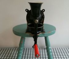 vintage cast iron spong No 1 Moulin a caf wall mounted coffee grinder mill