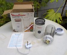 Moulinex Coffret 5 Coffee Grinder & Blender. Boxed with Instructions