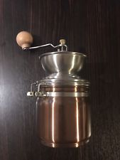 La Cafetiere Origins Copper Finish Manual Coffee Hand Grinder