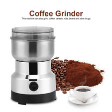 UK 220V Electric Coffee Grinder Grinding Milling Bean Nut Spice Matte Blender