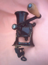 Vintage SPONG ENGLAND  NO1 CAST IRON COFFEE GRINDER GOOD CONDITION