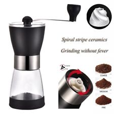 Hand Crank Manual Coffee Grinder Mill with Professional Grade Conical Ceramic...