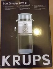 Krups Expert GVX2 Burr Coffee Grinder Electric Coffee Bean Grinder
