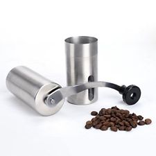 Hand Coffee Grinder Coffee Press with Adjustable Ceramic  Stainless Steel NE8X