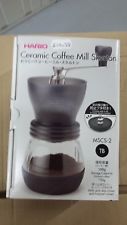 Hario Ceramic Coffee Mill Skerton MSCS-2 TB manual burr bean hand grinder - New