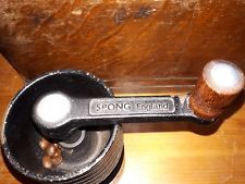 Vintage  spong coffee grinder heavy
