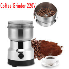 220V Coffee Blender Grinder Electric Grinding Milling Bean Spice Matte UK Plug