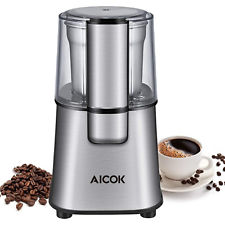 Aicok Electric Coffee Grinder Motor 200W  with Stainless Steel Blade