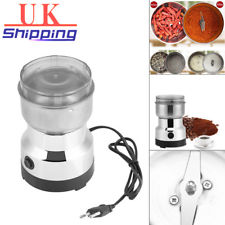 UK 220V Electric Coffee  Bean Nut Grinder Grinding Milling Spice Matte Blender