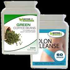 60 green coffee bean extract & 60 detox colon