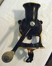 EXCELLENT Vtg Spong & Co No. 2 Coffee Mill Grinder Wall Mount Cast Iron England