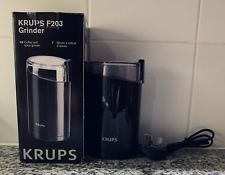 Krups F203 Electric Spice and Coffee Grinder Mill with Stainless Steel Blades