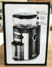 Dualit Coffee Grinder 75015 Brand New in Box - Black and Chrome