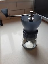 Hario Medium Glass Hand Coffee Grinder with Ceramic Burrs Clear