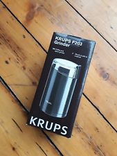 Krups F203 Electric Spice and Coffee Grinder Mill with Stainless Steel Blades